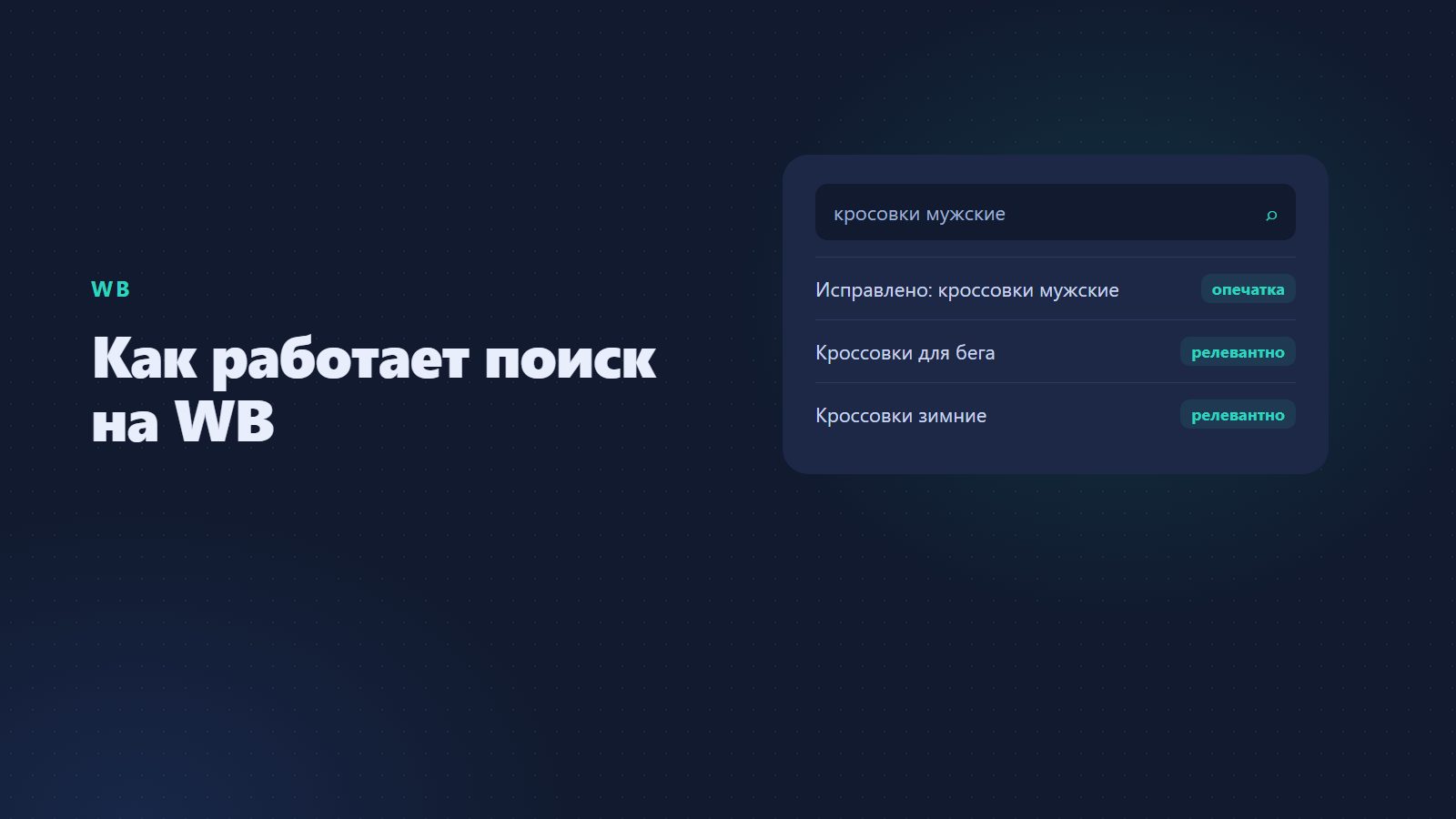 Как работает поиск на Wildberries