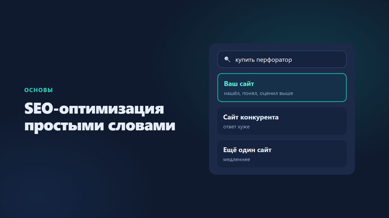 SEO-оптимизация простыми словами: что входит и как работает